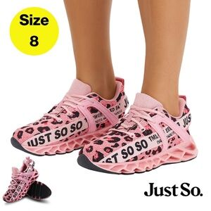 2/for $20 🪩 JUST SO SO 🐆 Pink Cheetah Print Chunky Women’s Sneakers 💖 (Size 8)